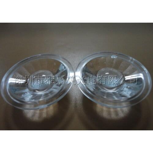 Direct manufacturers-High quality COB light source lens diameter 35MM 30 degrees Multi-Plaid citizen LED lens