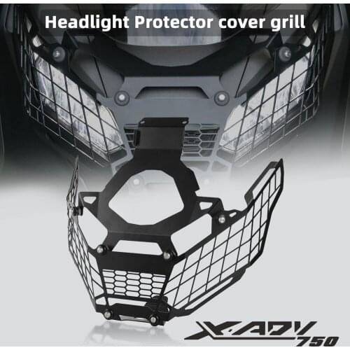 Headlight cover grill FOR HONDA XADV 750 2017-2020 X-ADV 750 Motorcycle Headlight Protector Grille Guard Cover Protection Grill