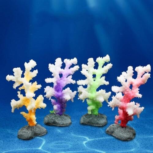 Luminous Sea Anemone Aquarium Ornament Artificial Silicone Coral Plant Fish Tank Aquarium Accessories Underwater Aquatic Decor