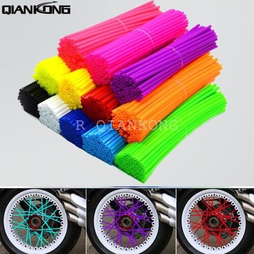 Motocross Dirt Bike Enduro Wheel RIM SPOKE Shrouds SKINS COVERS WR250 for KX85 EXC450 for KAWASAKI KX CRF RMZ KXF