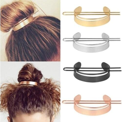 Hair Sticks Bun Cuff HairPin Women Retro Hair Pins Cage Unique Wedding Hair Accessories for Women Ponytail Holder Cuff Clips