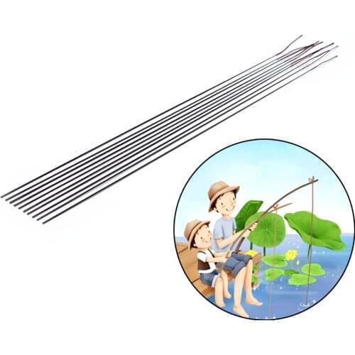 1 PC Fishing Rod Tip Spare Tip Taiwan Fishing Rod Tips Solid And Hollow Carbon Rod 45cm