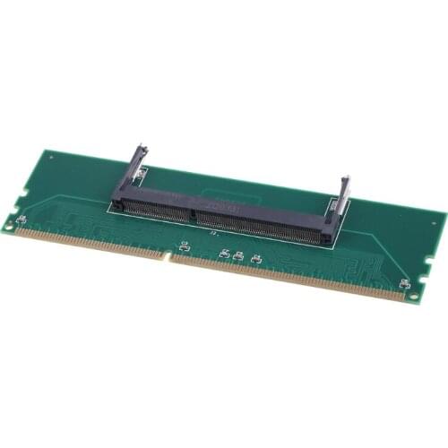 DDR3 SO DIMM to Desktop Adapter DIMM Connector Memory Adapter Card 240 to 204P Desktop Computer Component Accessories