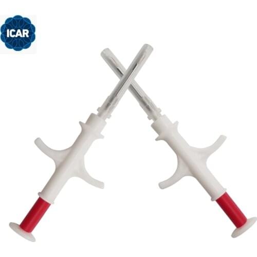 Free shipping unique ICAR ID 134.2Khz FDX-B standard dog microchip for animal identification