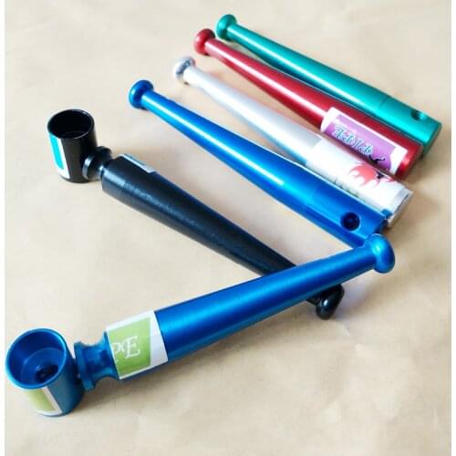 Baseball Stems Smok Metal Pipes Portable Creative Smoking Pipe Herb Tobacco Pipe Gifts Narguile Smoke Cigarette Holder