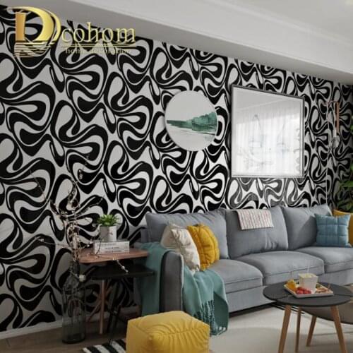 Black White 3D Victorian Damask Embossed Wallpaper Roll Home Decor Living Room Bedroom Wall Coverings Floral Luxury Wall Paper