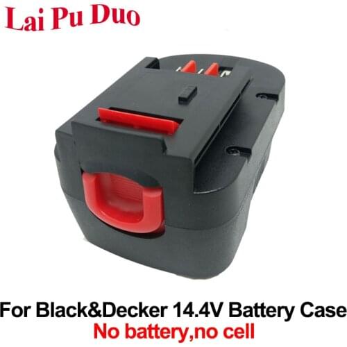 For Black&Decker 14.4V Ni-CD Plastic Case (No battery cells) Power Tool Battery A144 HPB14 499936-34 499936-35 Shell Cover