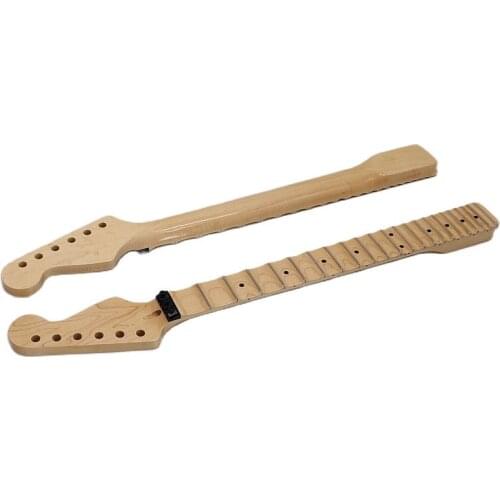 ST Electric Guitar Neck high grade Full scalloped Guitar neck high gloss Canada Maple Fretboard 22 Fret for IBZ Parts