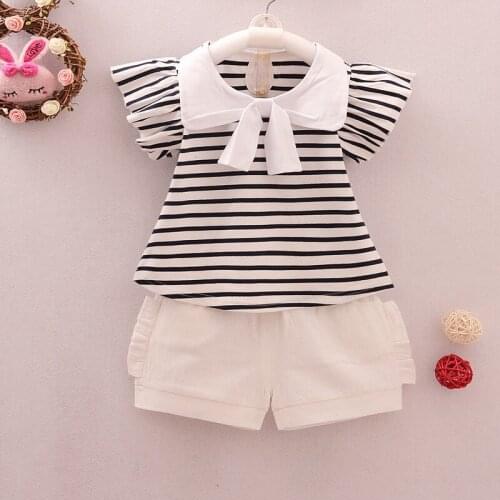 Childrens Clothing Summer Girls Clothing Girls Shorts Set L4.25