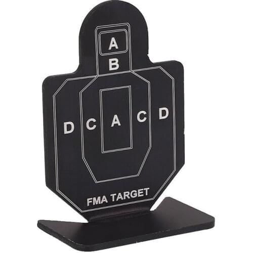 Small Portable Paintball Gun Targets Mini Shooting Airsoft Rifle Targets Aluminum Alloy For AR15 M4 AK Sniper Training Accessory