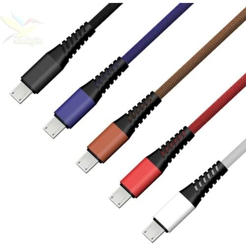 Micro USB Cable For Xiaomi Redmi Note 5 Pro 4X 4 Charger Cable For Samsung Huawei USB Phone Charger Charging Data Cable 50pcs