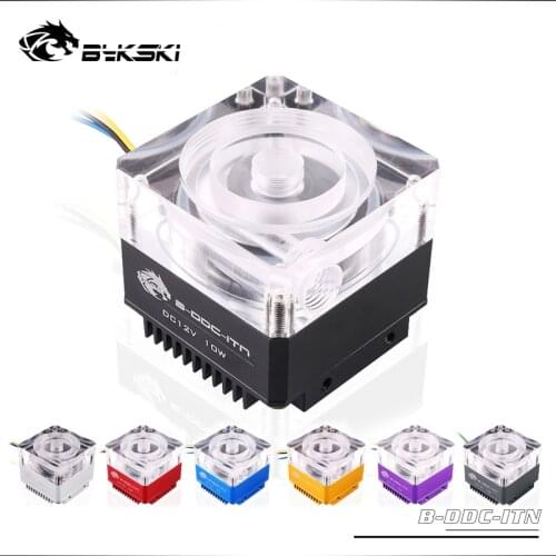 Bykski DDC Pump DC12V TDP10W Flow Lift 3.5 Meters 450L/H Radiator Size62*62*59mm Support Combo Reservoir / Max 5000RPM