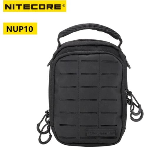NITECORE NUP10 NUP20 Nylon Ferramentas Multifunctional Daily Package Camping & Hiking Outdoor Travel Man Tool Bag