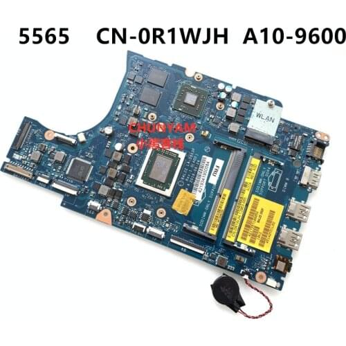 FOR DELL 5565 Laptop Motherboard BAL22 LA-D803P REV:1.0(A00) A10-9600P R7 M440 4GB CN-0R1WJH R1WJH Mainboard 100%Tested