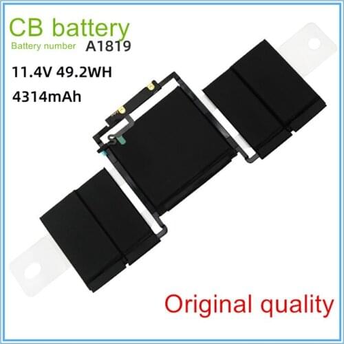Original Laptop Battery for 11.41V A1819, 020-01705, A1706(EMC 3071), A1706(EMC 3163), A1706