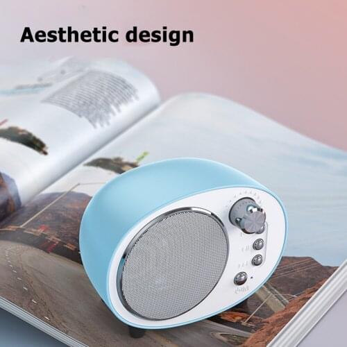 Portable Retro Mini Bluetooth Speaker Rechargeable TF Cards Wireless Sound Box for Outdoor Music Listening Supply
