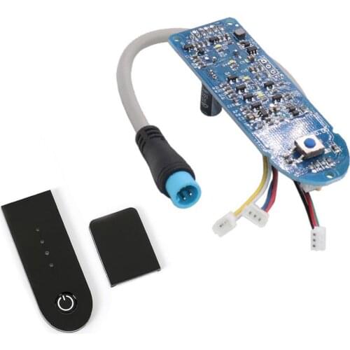For Xiaomi M365 Pro Scooter Dashboard With Screen With Display Cover Scooter Pro Circuit Board Replacement Dashboard Accessories