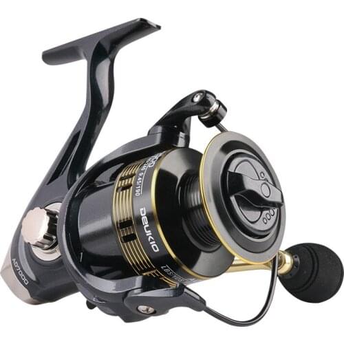 Fishing Reels AD 2000-7000 Metal Spool 12KG Max Drag 5.2:1 Carp Fishing Spinning Reel Feeder Saltwater Reels Sea Tackle -40