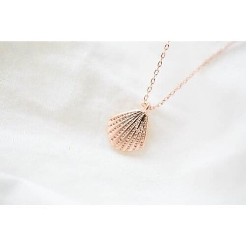 WJZB simple fashion sexy seashells or shell pendant necklace gift for women wholesale free shipping