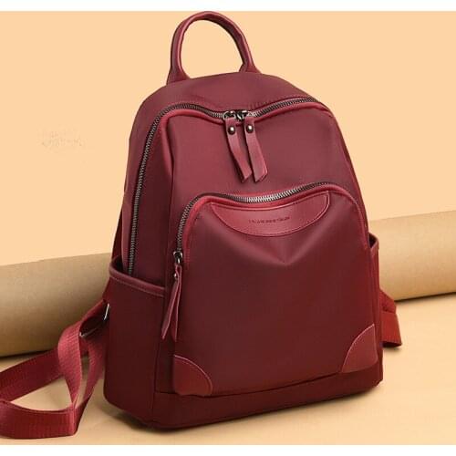 Women Backpack Travel Bag Womens Backpack Daypack 2021 New Fashion Backpack Nylon Cloth Backpack Large Capacity Backpack