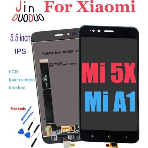 For Xiaomi Mi 5X LCD Display Touch Screen Digitizer Replacement Parts For Xiaomi Mi A1 LCD