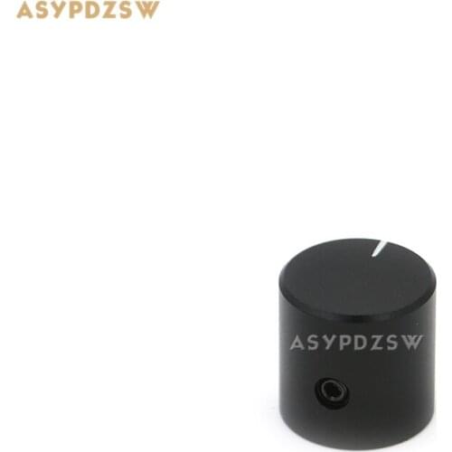 1 PCS 15*15 Full aluminum amplifier solid knob Volume potentiometer knob Matte black