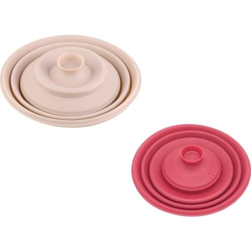 1 Pcs Collapsible Microwave Food Plate Cover,Silicone Stretch Lids,Reusable Silicone Lid,Food Container Cover