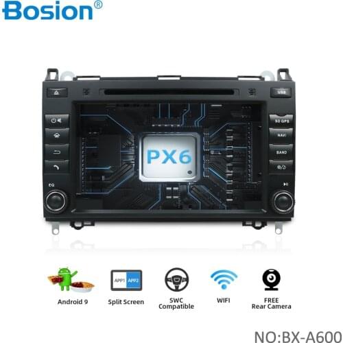 Bosion Android 10.0 2 din Auto radio Car DVD multimedia for Mercedes Benz B200 A B Class W169 W245 Viano Vito W639 Sprinter W906