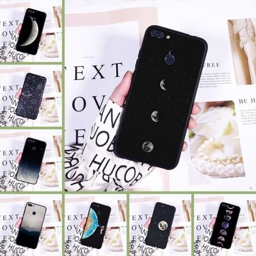 Phone Case For Huawei Y3 Y5 Y6 II Y7 Pro Case Silicone Aesthetic Star Art Back Cover For Huawei Y5 Y6 Y7 Prime 2017 2018 Y9 2019