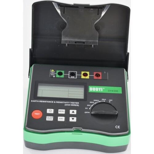 Digital Earth Tester DY4300 Ground Resistance Tester Meter