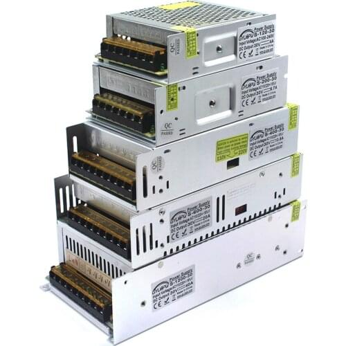 DC30V Lighting Transformer 72W 100W 120W 150W 180W 200W 480W 500W 600W 720W 800W 1000W 1200W Led Power Supply Switch DC 30V SMPS