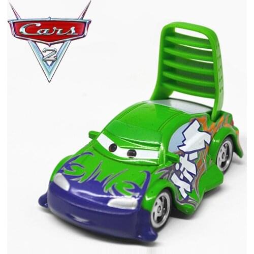 Disney Pixar Cars 2 100% Original Cartoon Movie Wingo Diecast Metal Toy Car For Children Gift 1:55 Loose New In Stock