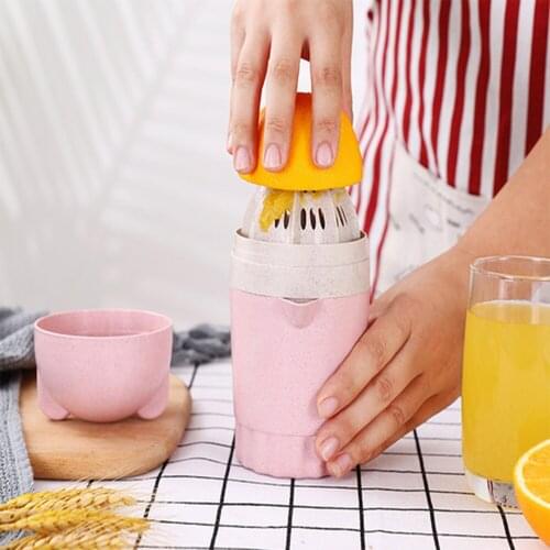 Pomegranate and orange juice manual mini juicer home fruit lemon simple original juicer