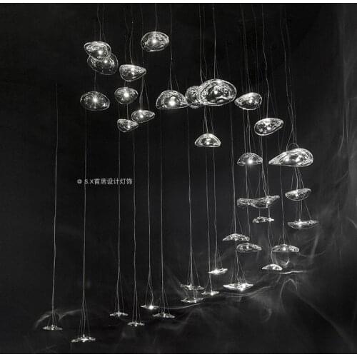 Art window decoration bedroom porch bar clothing store Italian designer post-modern American retro chandelier led