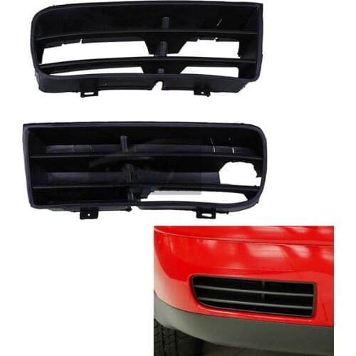 Fog Lamp Cover For VW Golf 4 MK4 1998~2004 Fog Light Cover Vent Grille Side Insert Grilles Lower Bumper Insert Car Grille