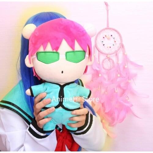 Kusuo Saiki Plushie Cospaly Toy Anime The Disastrous Life of Saiki K. Figure Plush Doll Body Soft Pillow Boy Girls Gift