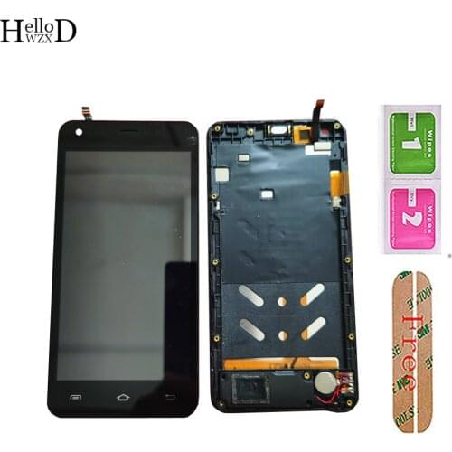 Mobile LCD Display For DEXP Ixion ES550 Soul 3 Pro LCD Display And Touch Screen Digitizer Touch Panel Assembly With Frame