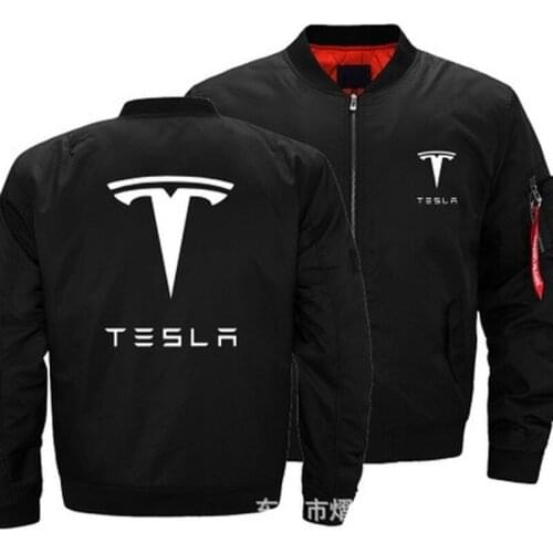 2021New Autumn Winter Flight Jacket Tesla Coat Mens Womens Warm Casual Zipper Baseball Jacket