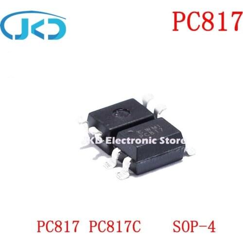 10PCS PC817 PC817C SOP4 SOP-4 SOP New and Original IC Chipset Optocoupler