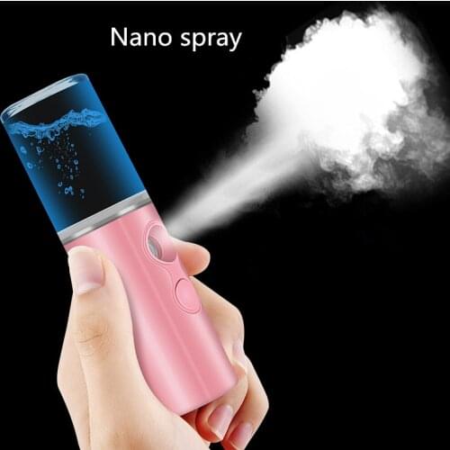 New Nano Spray Moisturizer Mini Moisturizer Beauty Instrument Steamed Face Instrument Handheld Portable Steamed Face Humidifier