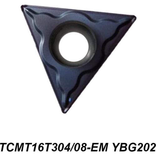 Original TCMT 16T304 16T308 TCMT16T304-EM TCMT16T308-EM YBG202 Tool Holder For External Machining Cutting Tool Carbide Insert