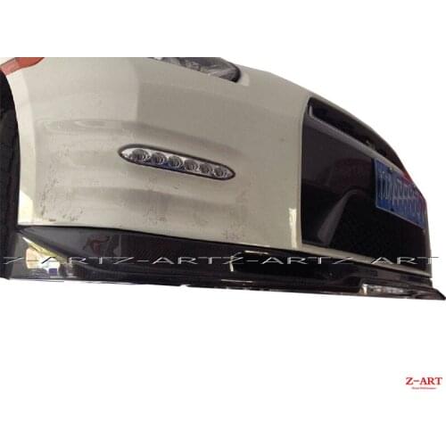 Full carbon fiber front lip for GT-R R35 carbon fiber front bumper lower splitter for GTR