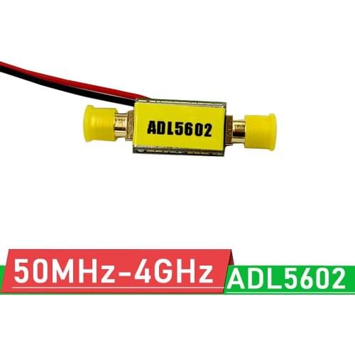 ADL5602 50Mhz to 4Ghz RF Linear amplifier 20dB gain RF POWER amplifier for Ham Radio AMP HF FM VHF UHF