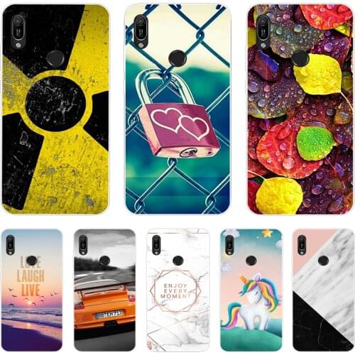 Y6 2019 Silicone Case For Huawei Y6 2019 Cover Y6 2018 ATU-L21 Case For Huawei Y6 Prime 2019 Case Cover For Y6 2018 Y 6 Prime