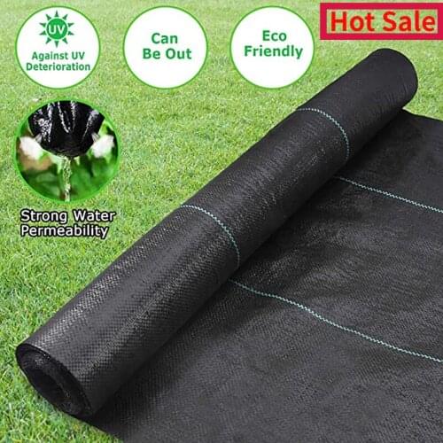 Plant Covers Woven Weed Control Fabric for Plant Anti Grass Agricultural Mulch Cloth Greenhouse Weeding Mat Water Permeable