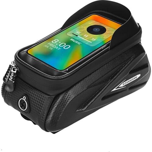 Touch Screen Bicycle Bag Waterproof MTB Cycling Bike Head Tube Bag Bicycle Cell Mobile Phone Pannier Pouch for Bike