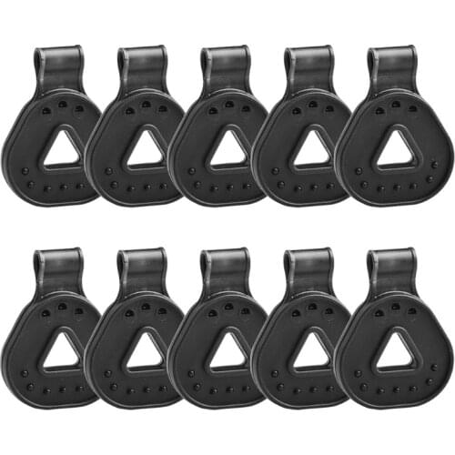 T4MF 10Pcs Sunshade Net Clamp Outdoor Shade Mesh Fixing Clip Shade Netting Tent Cramp