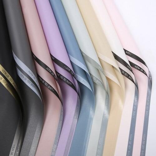 20pcs 60x60cm Waterproof Flower Wrapping Paper Florist Bouquet Gift Wrapping Material Paper