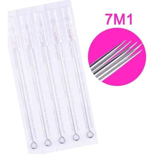 5 /50/100 sticks 7M1 tattoo needle Premium Tattoo Needles for DIY Hand Poke Stick