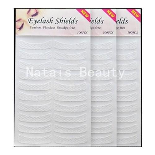 500 Pairs /lot Medical non - woven fabrics Patches Eyelash Under Eye Pads Lash Eyelash Extension fabric Patches Eye Tip